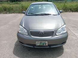A picture of Toyota Corolla year LE 2006 Tok standard engine and transmission