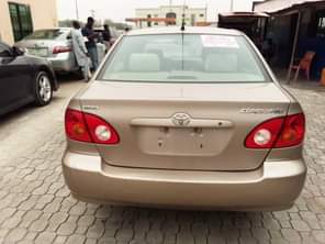 A picture of URGENT SERIOUS BUYERS ONLY Foreign used Toyota Corolla Year 2004