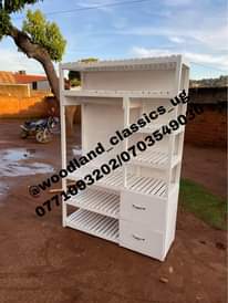 A picture of Simple pallet closet