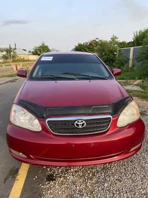 A picture of Super clean Toyota Corolla 2006 model with everything working perfectly