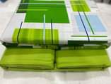 A picture of 6pc Cotton bedsheets 2bedsheets 4 pillow cases Sizes..4 6 5