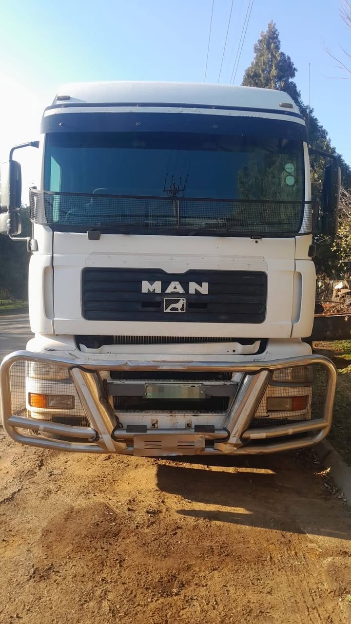 man truck