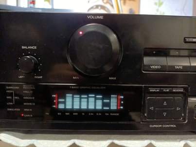 A picture of SONY AMPLIFIER WATTS 507 OHMS 6 16 KWA SPIKA 4