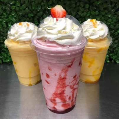 A picture of Milkshake Smoothie Parfait Mocktail and cocktails