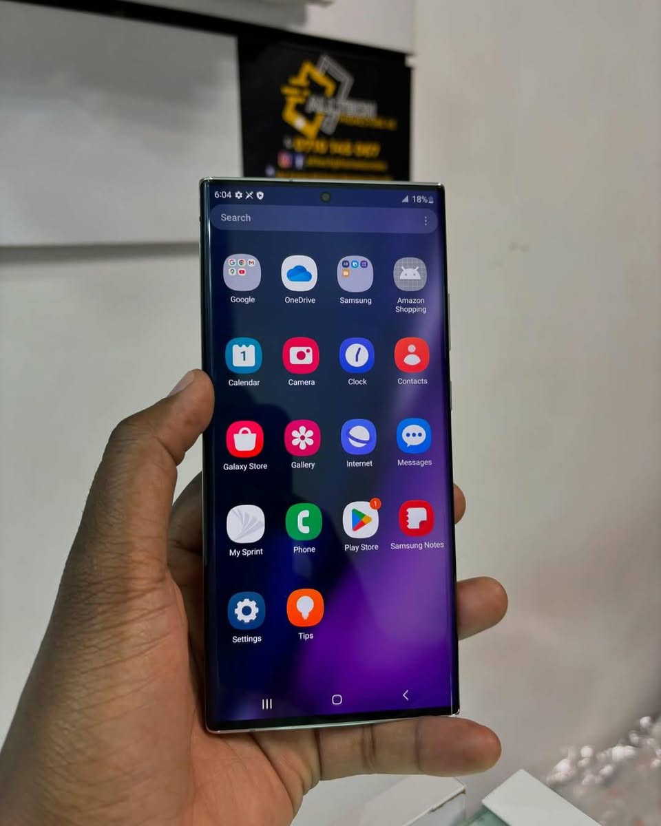 A picture of Samsung galaxy Note20 ultra
