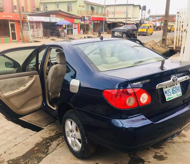 A picture of Super clean registered Toyota Corolla 2005 model AC chilling engine