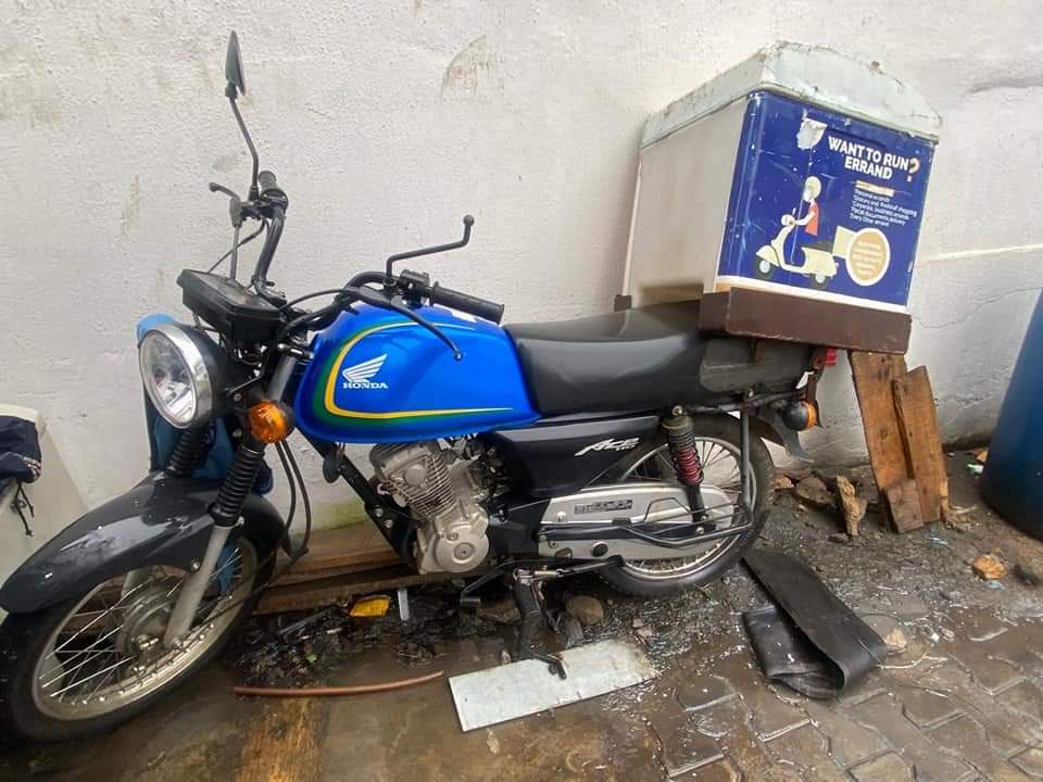 A picture of Honda Motorcycle