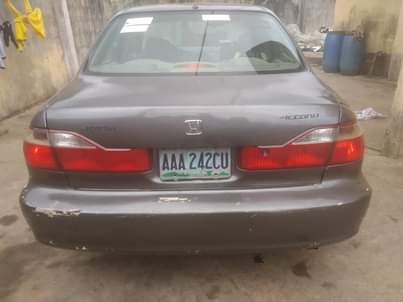 A picture of Honda Accord 2000 Price 1.3M Location Ipaja Contact 09067100690 Buyer