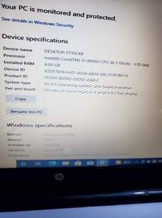 A picture of Hp 250 g5