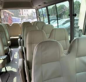 A picture of 2009 model Toyota Coaster.. Direct tokumbo New entry Buy and
