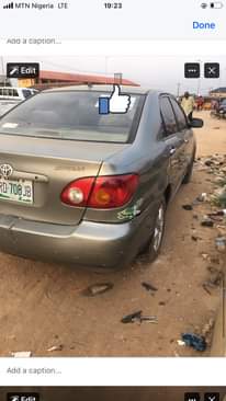 A picture of Buy and drive 04 Toyota Corolla First body pan only