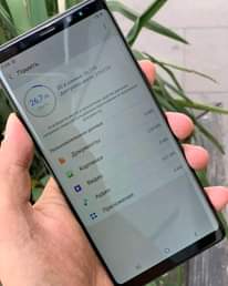 A picture of Samsung Galaxy note 8 gb 128