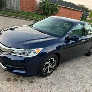 A picture of 2016 Honda Accord LX Sedan 4D Price 4800 Down payment