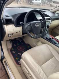 A picture of Tokunbo standard used 2010 Lexus RX350 with sound engine and