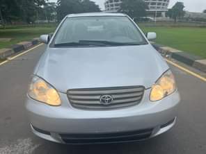 A picture of Toyota Corolla 2004 2005 2 years used by an elderly