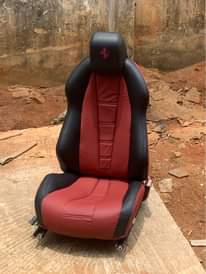 A picture of Car interior changing