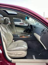 A picture of TOKS LEXUS IS250 2010 Model full option Bluetooth reverse camera
