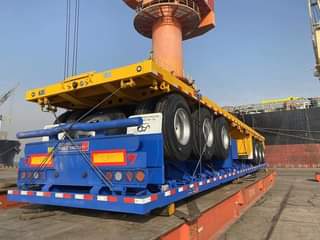 A picture of FOR SALE NEW TRAILER 40FT FLATBED 3Axles