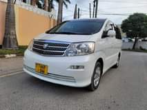 A picture of Toyota Alphard kali sana 0686475568 Mwaka 2005 Engen type 2AZ