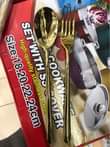 A picture of Golden Forks And Spoons