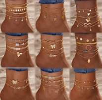 A picture of Vikuku anklets