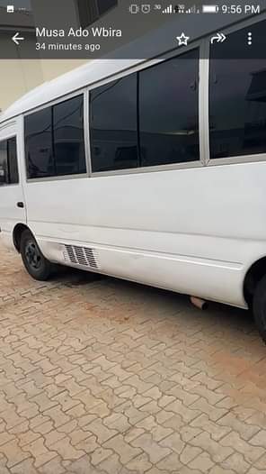 A picture of Toyota Coaster 4 sale Very clean Body and interior Sound
