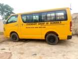 A picture of Toyota bus
