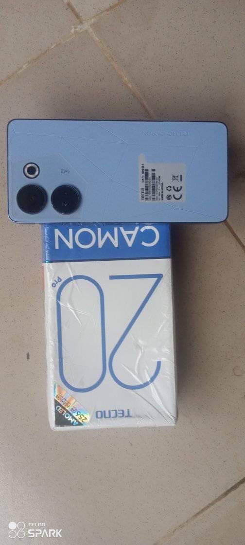 A picture of 3 months old tecno camon 20pro