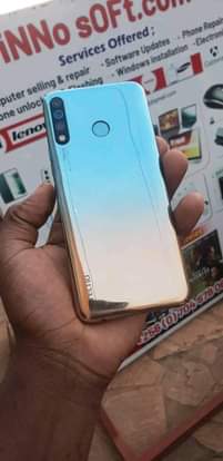 A picture of Tecno cammon 12 fingerprint working perfectly with 64gb and 4gb