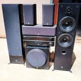 A picture of YAMAHA AV RECIEVER HTR6064