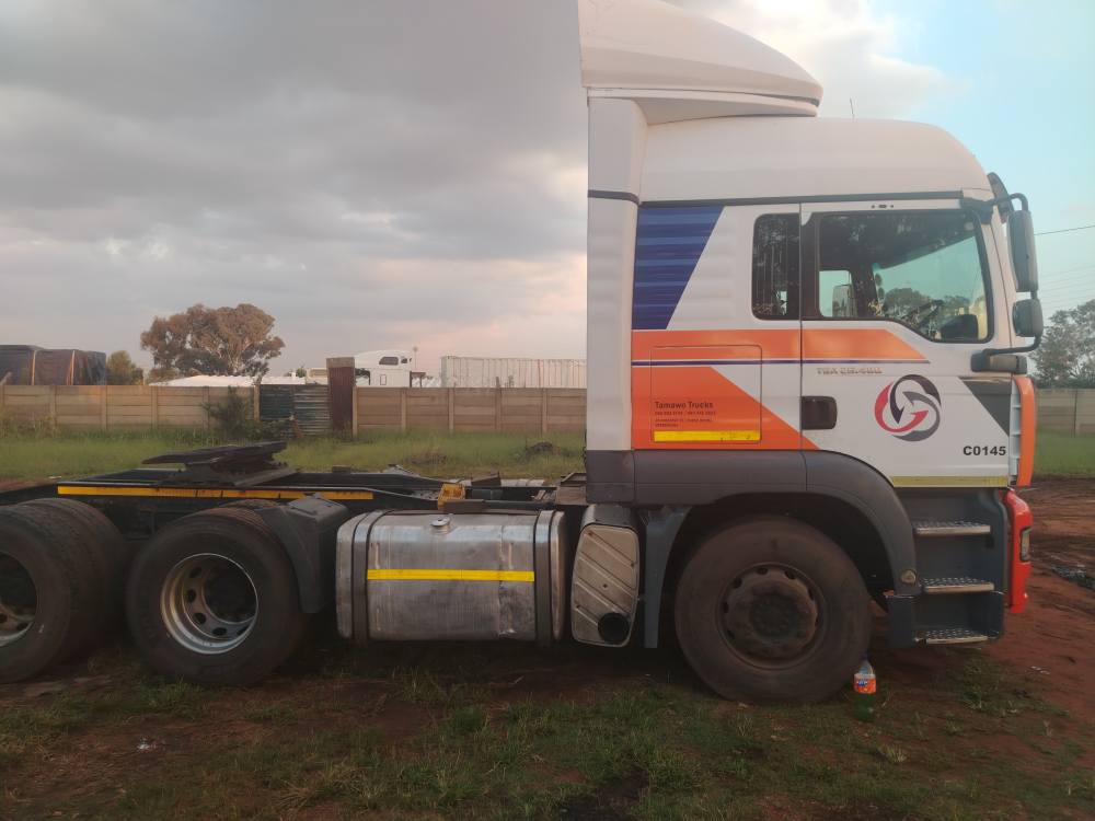 man truck