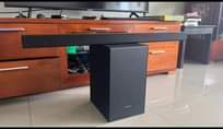 A picture of Tv cofff table full set almost new