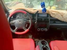 A picture of Honda CRV Very neat and Sand Rush it now Everything
