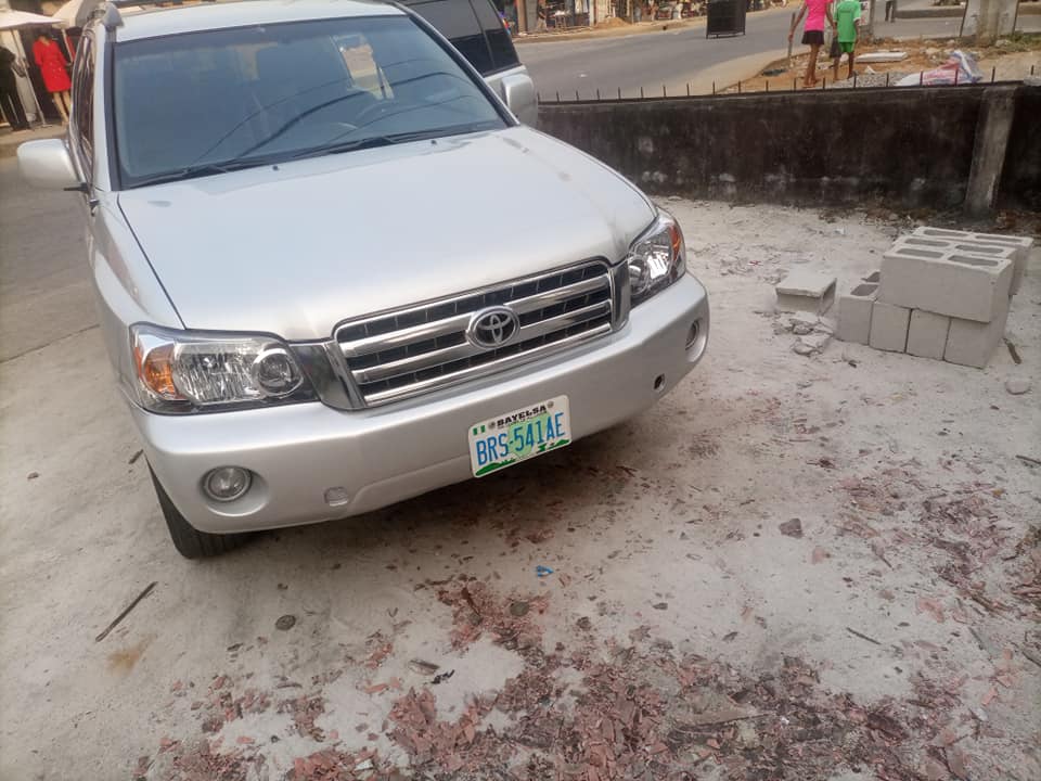A picture of Very clean Toyota Highlander tokubo standard everything is working perfectly