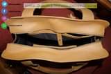 A picture of KAIA Leather Its all in the bag with a back
