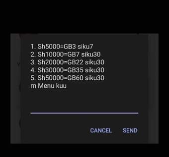 A picture of bando za airtel