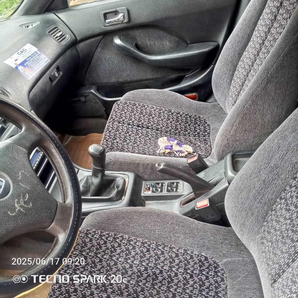 A picture of Honda Accord bullet first body manual