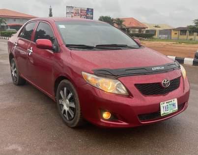 A picture of Toyota Corolla 2010model