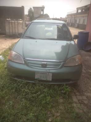 A picture of Honda civic 700k settlement 100k location sango ota ac need