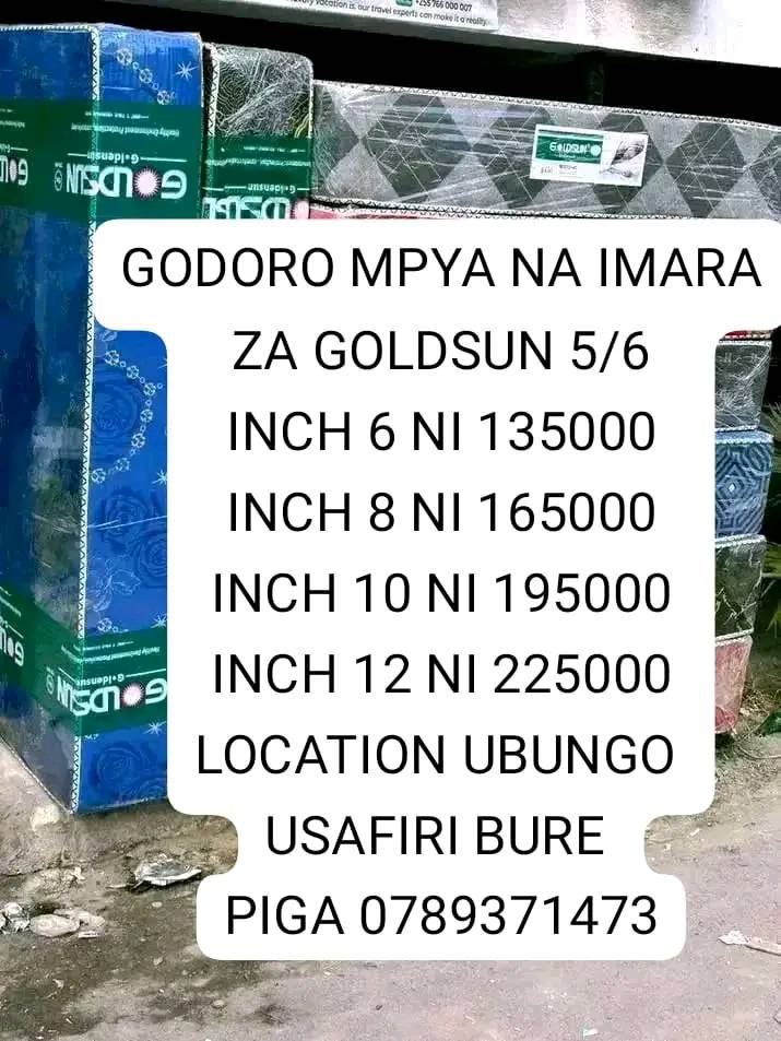 A picture of GODORO MPYA ZA GOLDSUN 5 6 IMARA INCH 6 NI