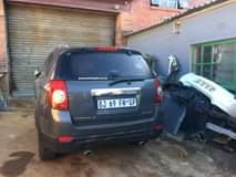 A picture of Chevrolet Captiva striping for spare