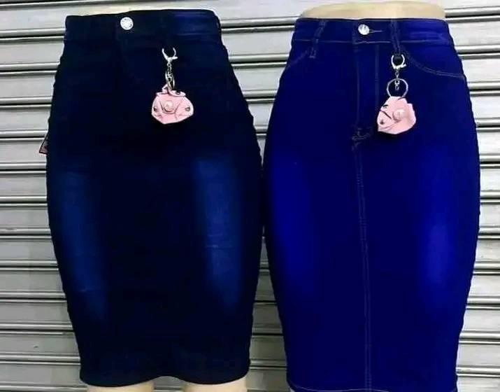 A picture of Skirt jeans medium size