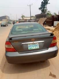 A picture of REGISTERED 2003 TOYOTA CAMRY WHAT TO FIX NOTHING PAINTED ENGINE