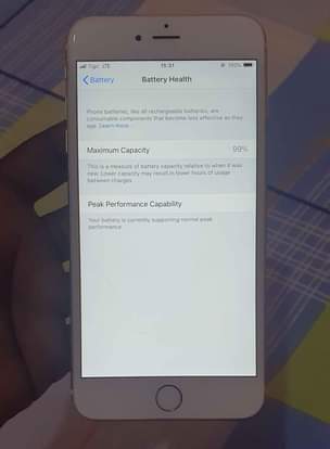A picture of IPhone 6 plus 64gb