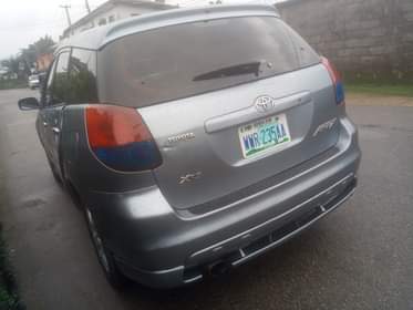 A picture of Very clean Toyota Matrix 2003 Model Available Port Harcourt Sound