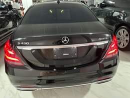 A picture of 2018 Mercedes S450 price 86M Location Abuja 08063296159