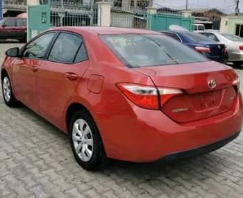 A picture of Fully pimped Tokunbo Toyota corolla Automatic Transmission fabric interior Alloy