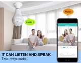 A picture of Panoramic Bulb Security Camera MAPINDUZI DAY SALE 9th 18th JANUARY