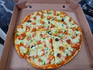 A picture of Pizza mini pizza lasagne cutless