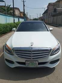 A picture of Clean title C300 2015 model Less than a year registered